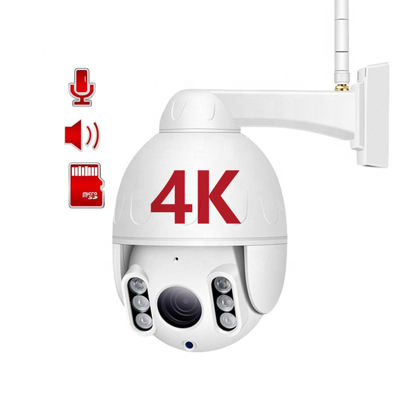 Поворотная видеокамера Wi-fi 8 MP (новая матрица HQR)