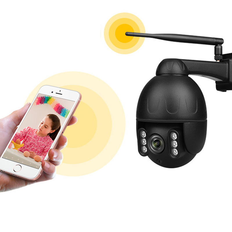 Поворотная видеокамера Wi-fi 8 MP (новая матрица HQR) — изображение 2
